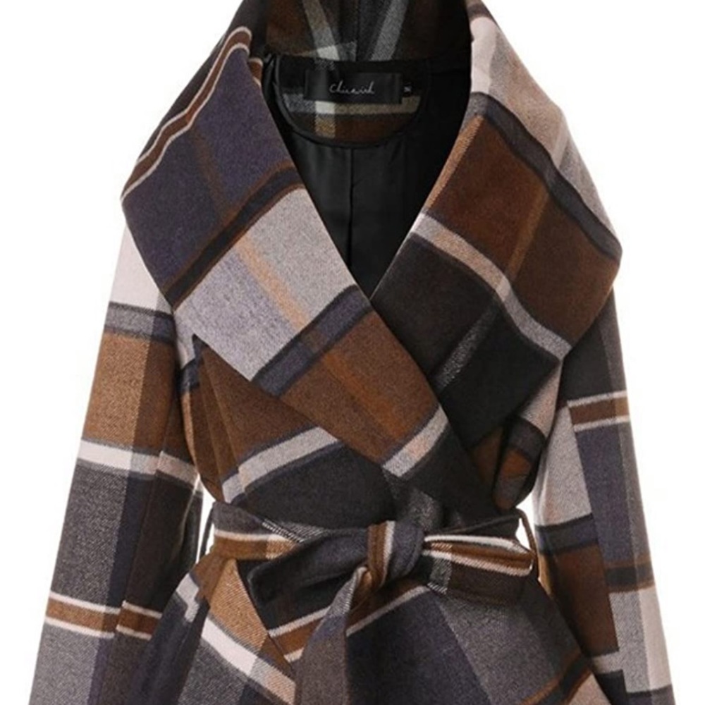 Chicwish Turn Down Shawl jacket.